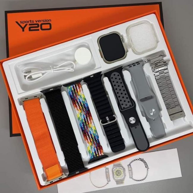 Y20 Bluetooth Calling Smart Watch (7 Straps)