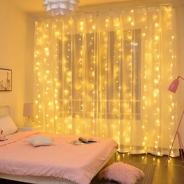 Modern Design LED Window Curtain String Light