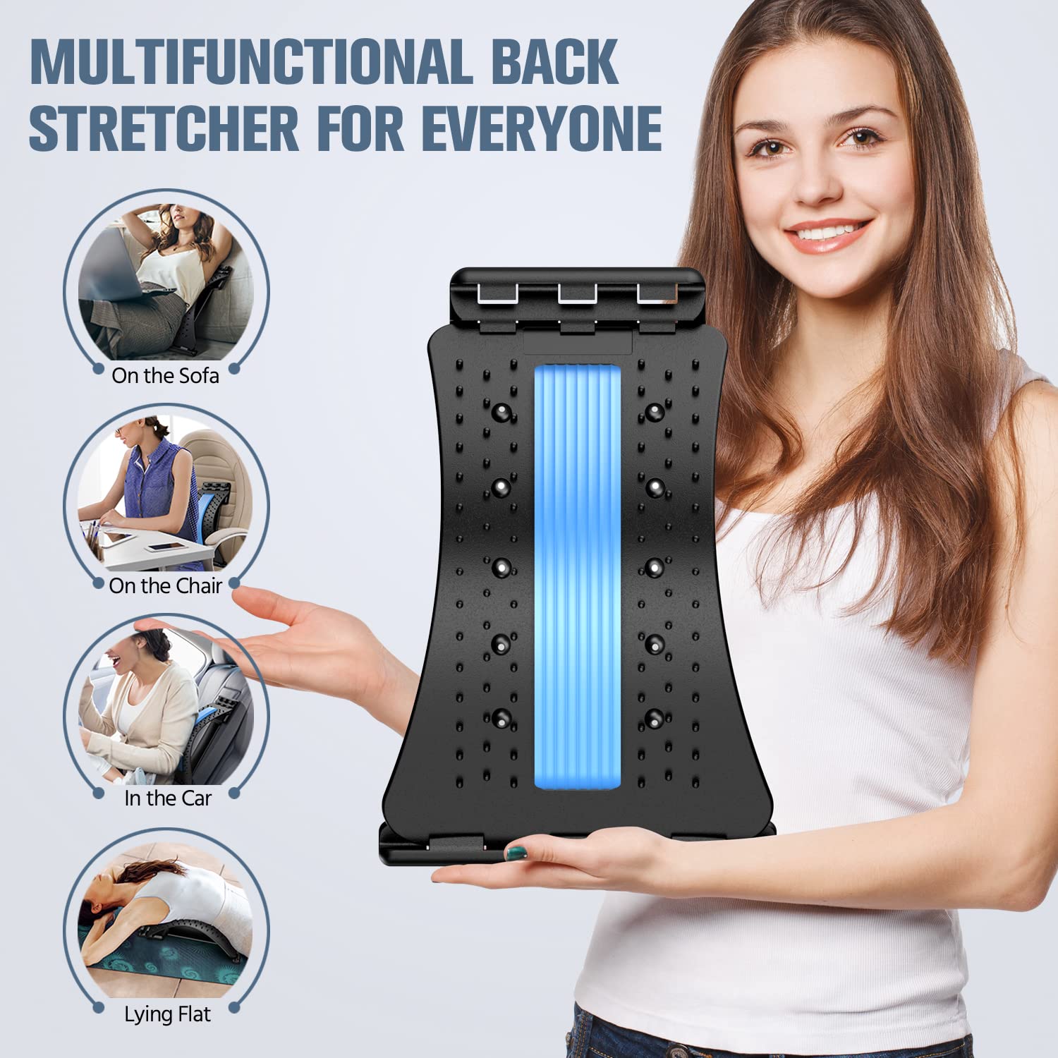 Back Stretcher for Lower Back Pain Relief