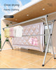 Stainless Steel Cloth Drying Rack Adjustable and Foldable