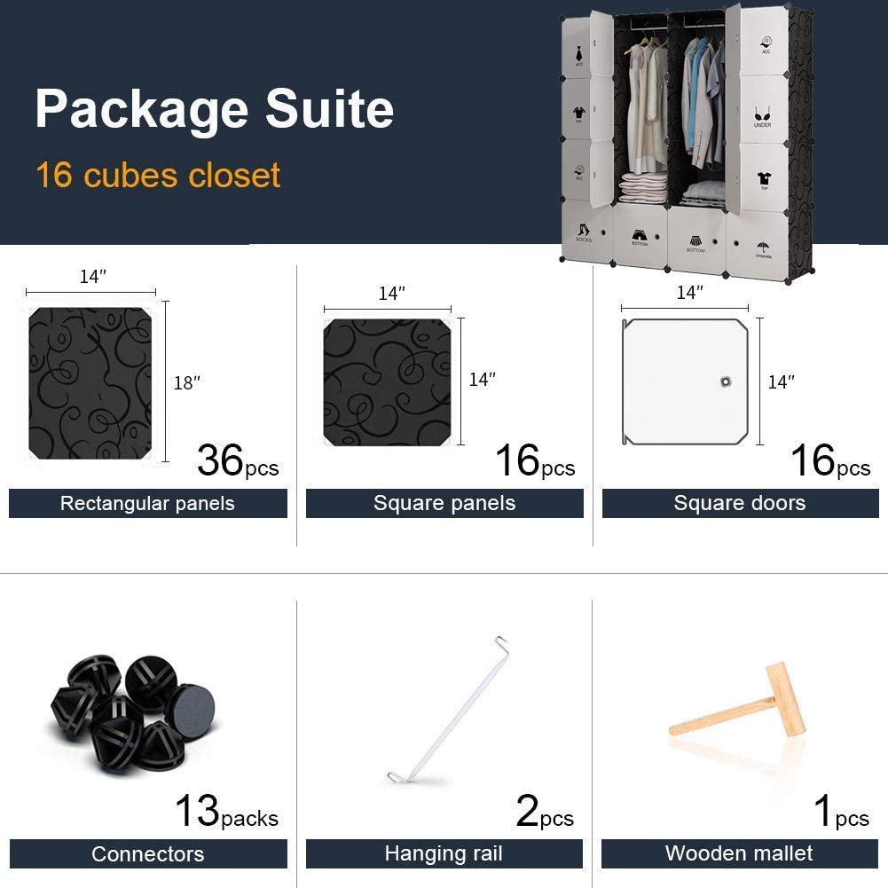 DIY Portable Wardrobe for Hanging Clothes