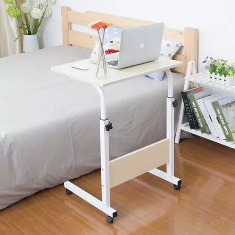 Adjustable Height Laptop Table 90 x 80 cm