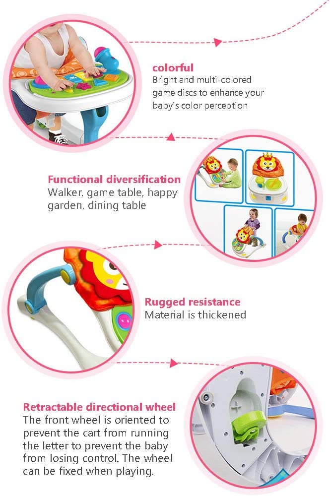 4 in 1 Baby Multifunction Walker