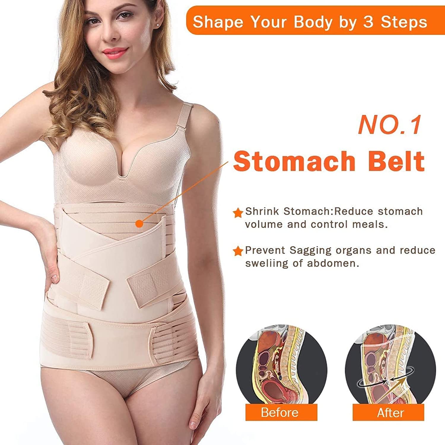 3 in 1 Postpartum Belly Band Belt For Women