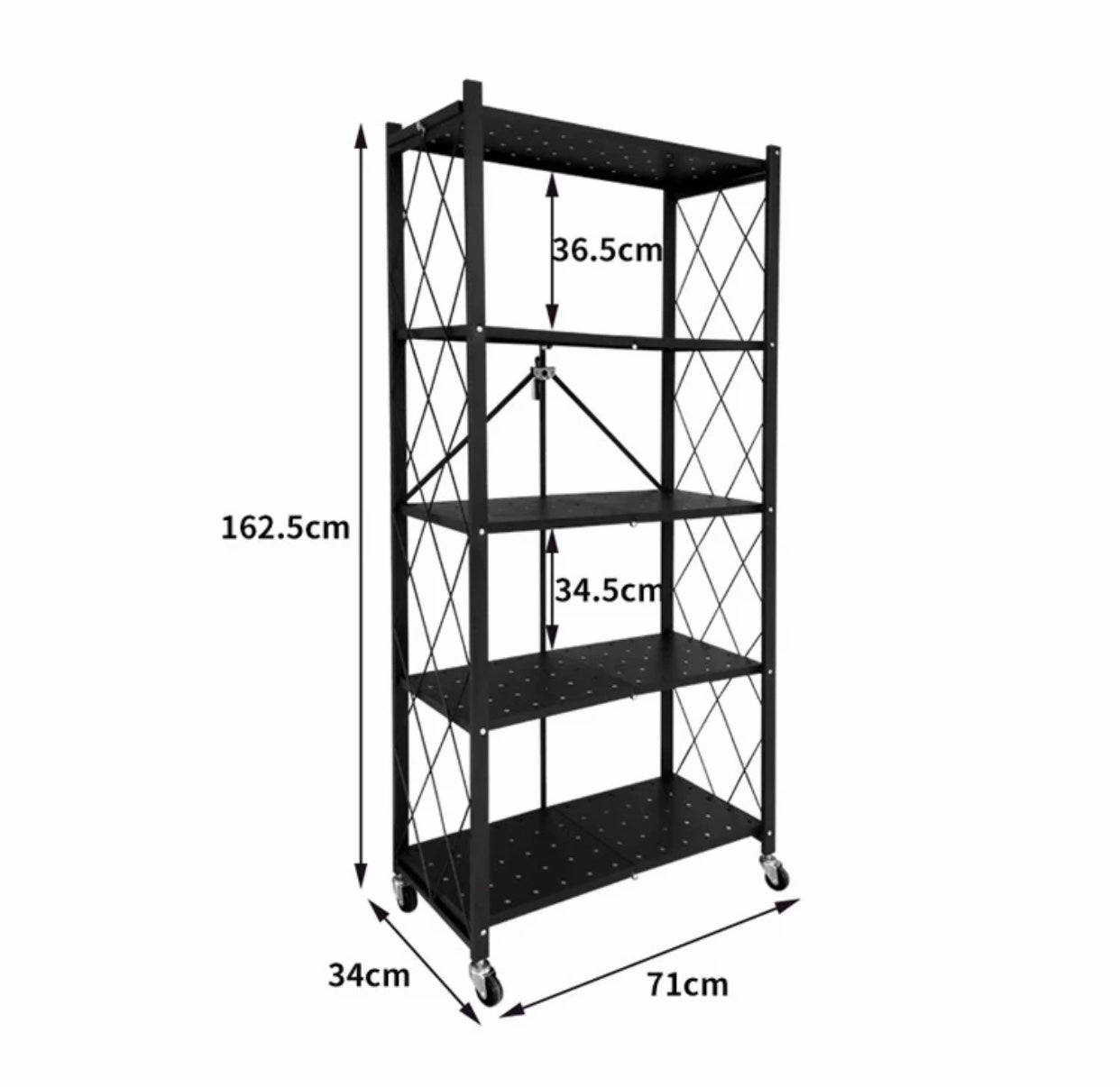 Metal Foldable Storage Organizer