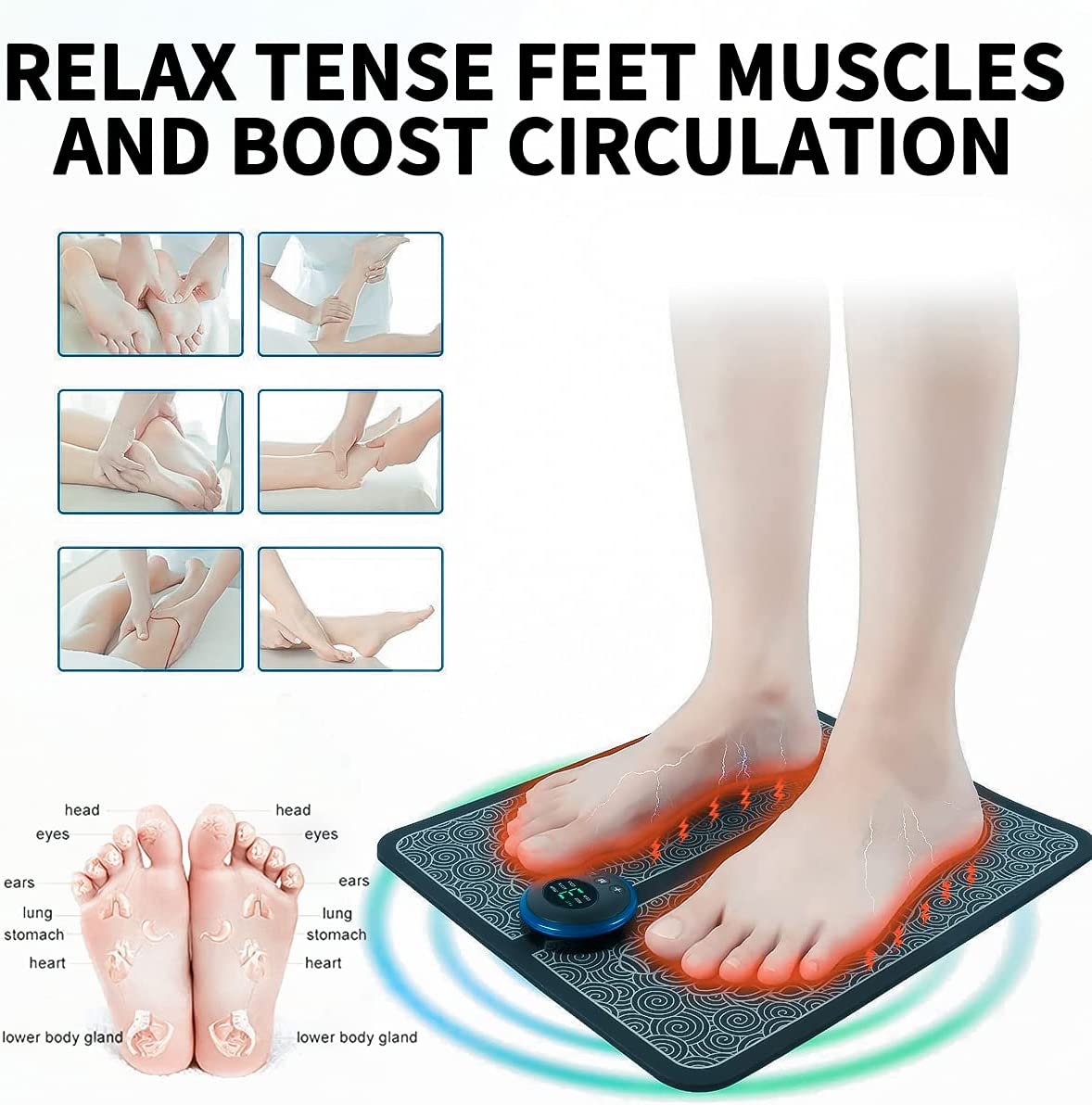 Electric Foot Massager EMS Electric Muscle Stimulator