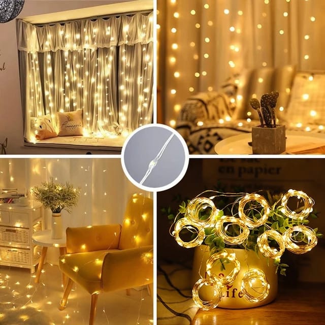 Modern Design LED Window Curtain String Light