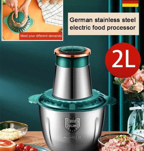 Food Chopper Electric Meat Grinder