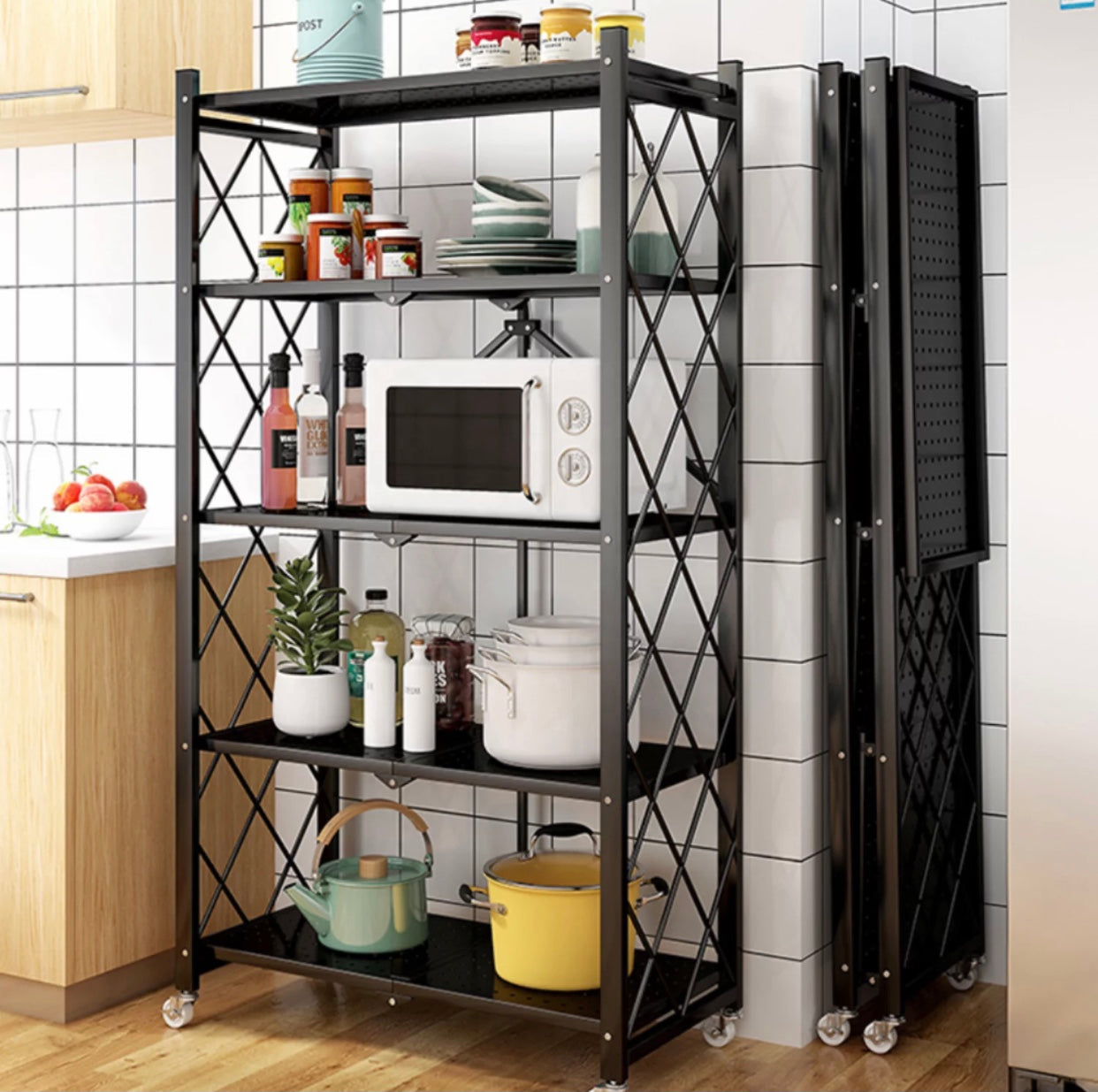 Metal Foldable Storage Organizer