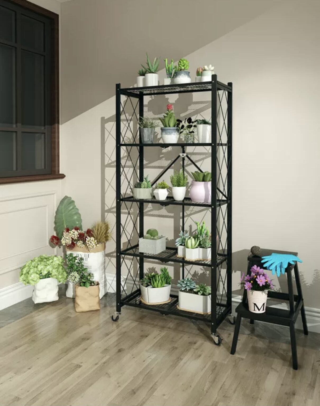 Metal Foldable Storage Organizer