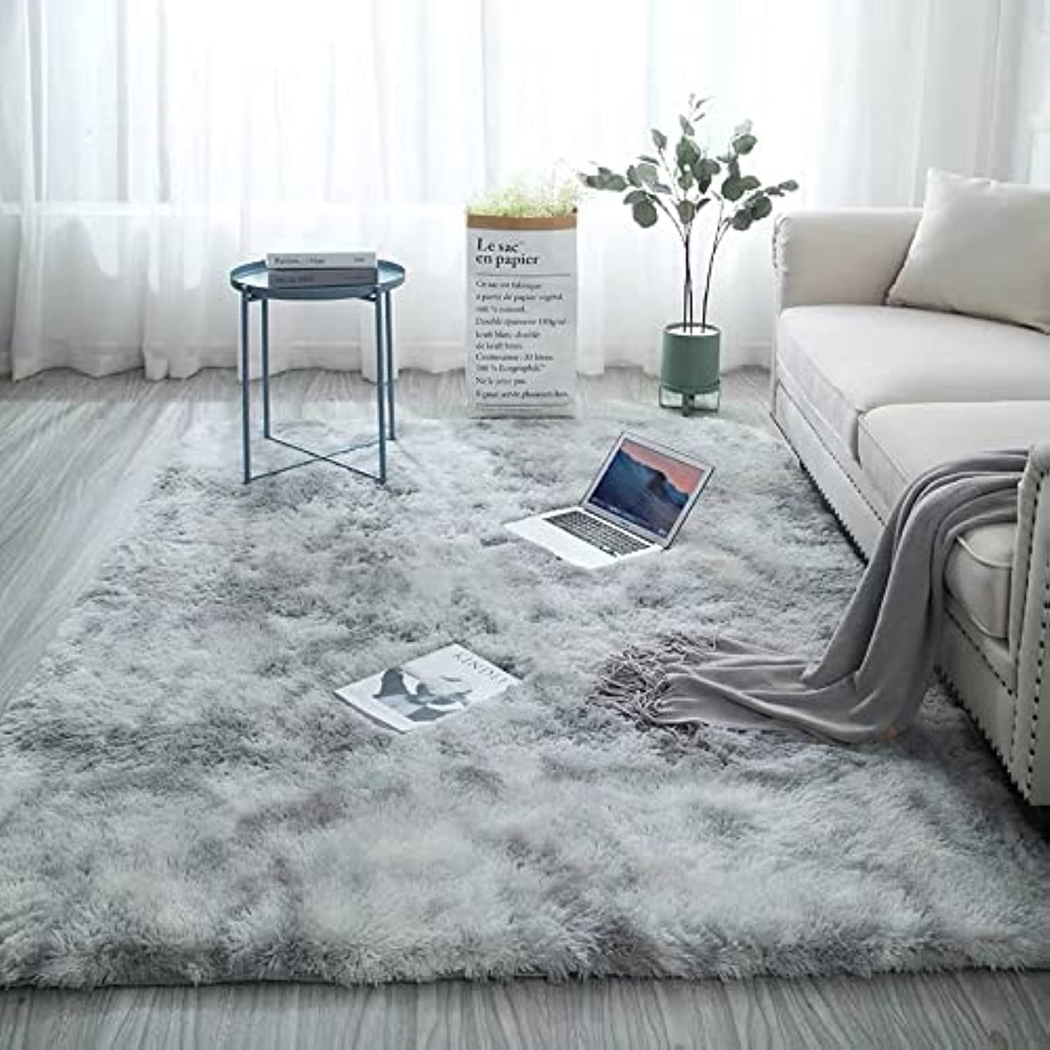 Fluffy Shaggy Floor Rug Ultra Soft Modern Luxurious Carpet 200x300 cm