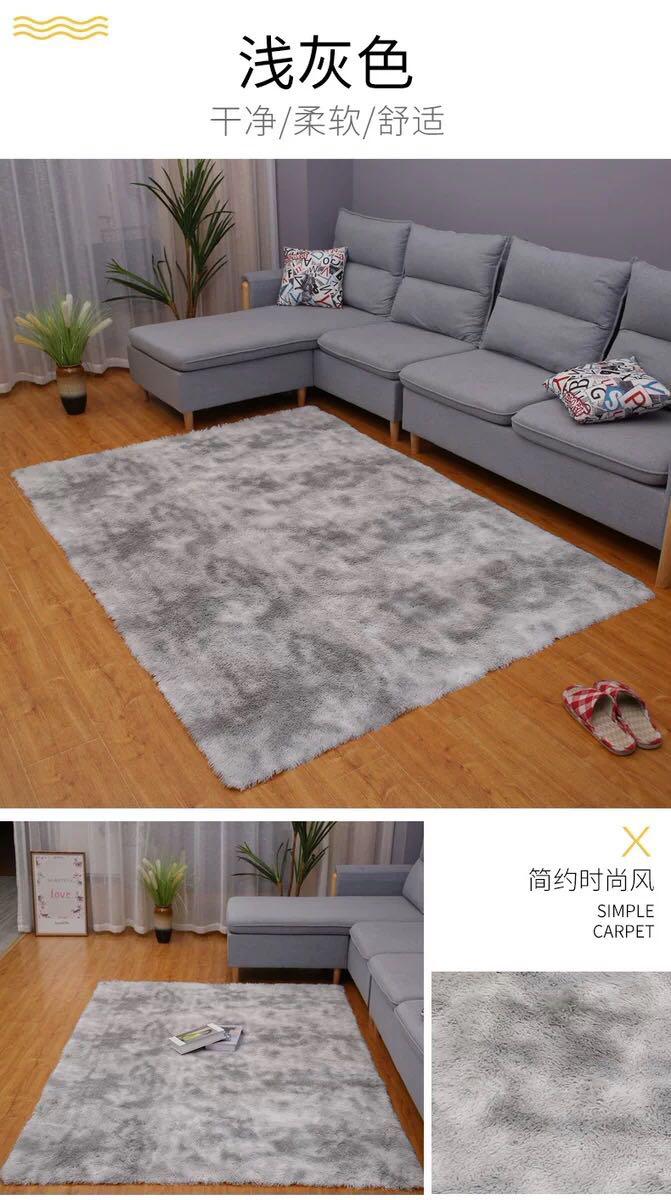 Modern Design Floor Rug Ultra Soft Fluffy & Shaggy Carpet 160x210 cm