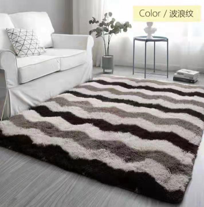 Modern Design Floor Rug Ultra Soft Fluffy & Shaggy Carpet 160x210 cm