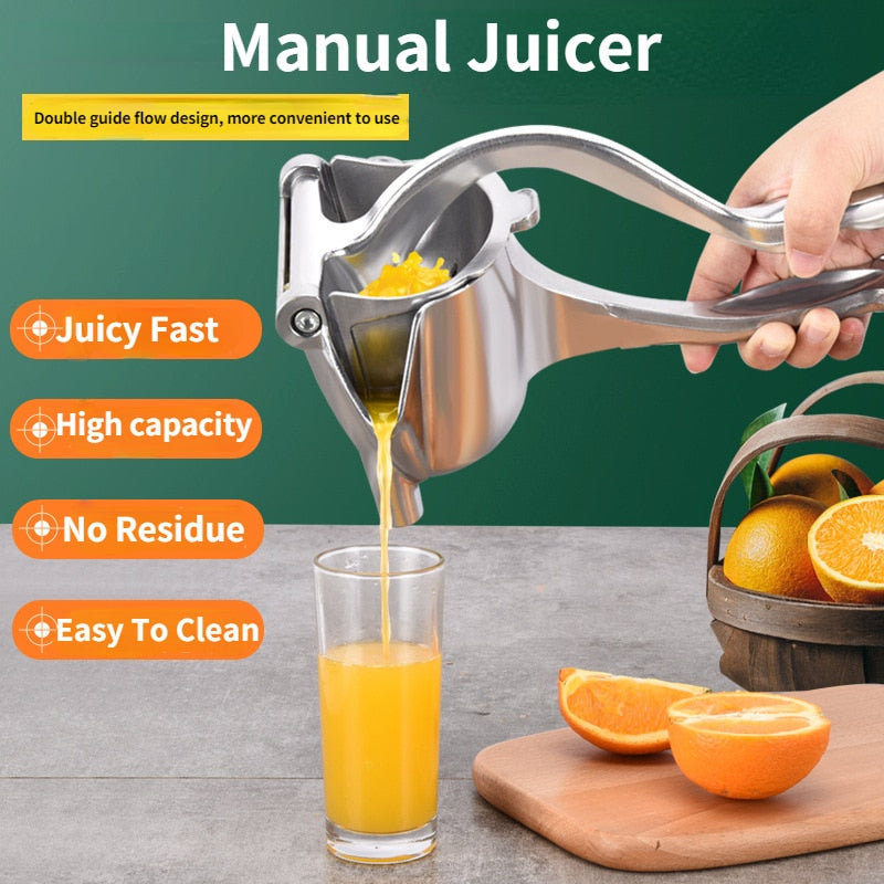 Manual Juice Squeezer Aluminum Alloy Hand Orange Juicer