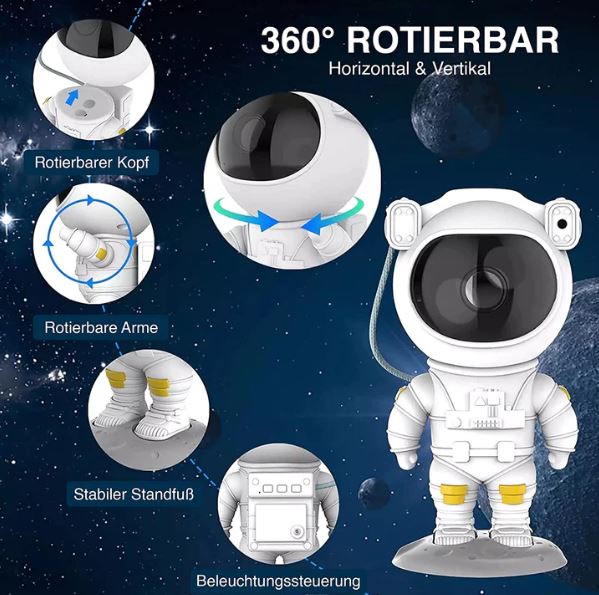 Astronaut Galaxy Projector (50% OFF)